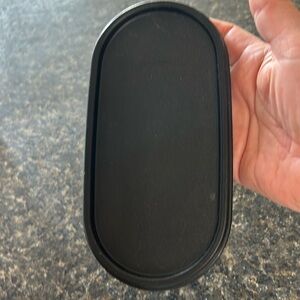 Black Tupperware Lid